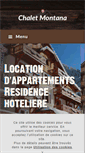 Mobile Screenshot of chalet-montana73.com